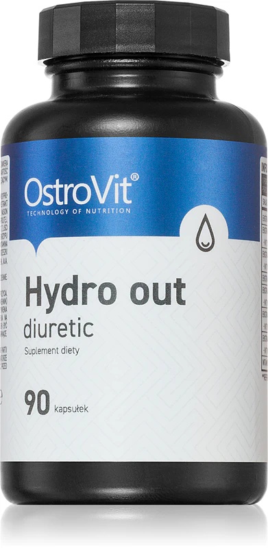 OstroVit Hydro Out diurētiskās uztura bagātinātāja kapsulas dehidratācijai
