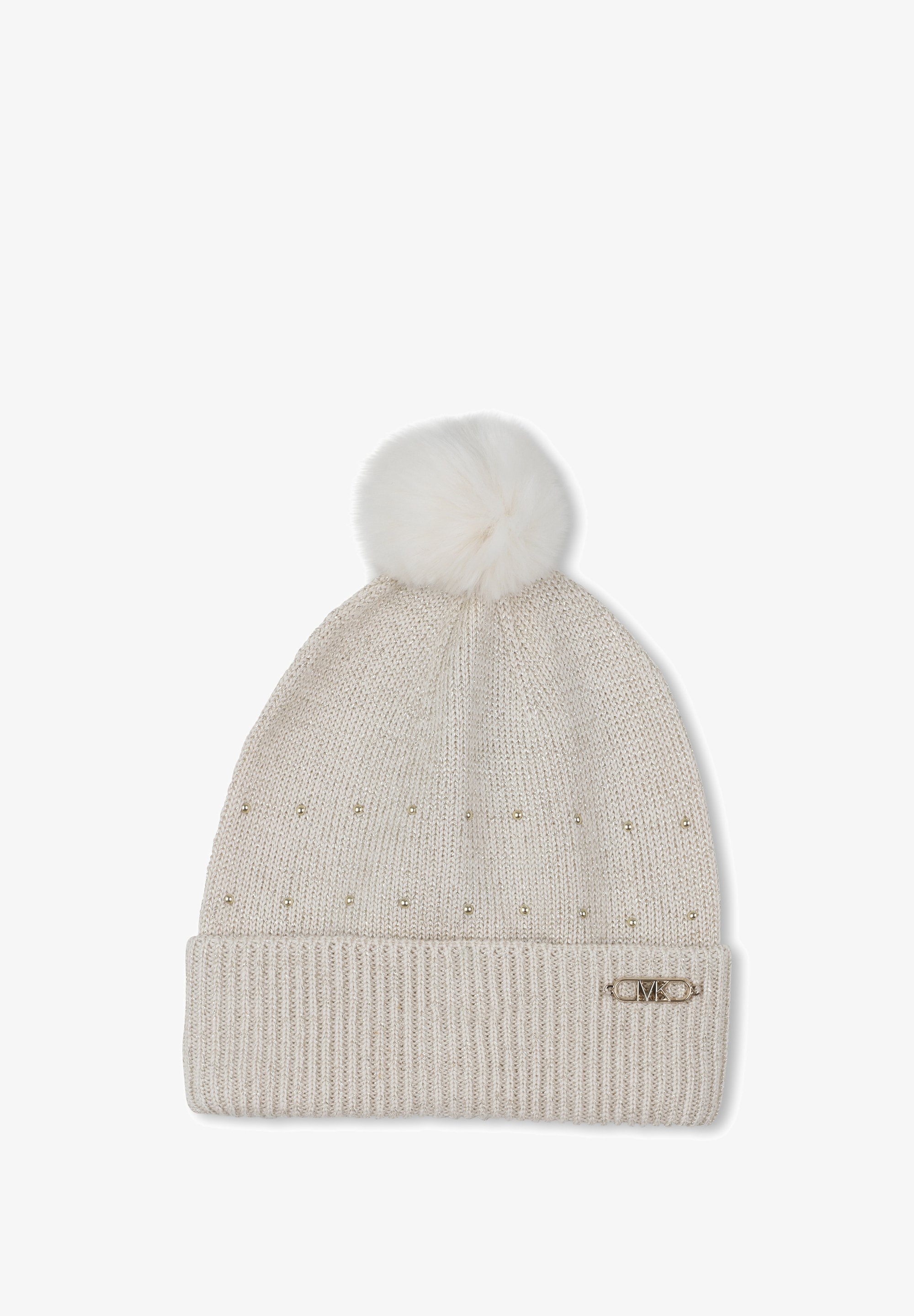 Bonnet Michael Kors Kids à enfiler - or clair