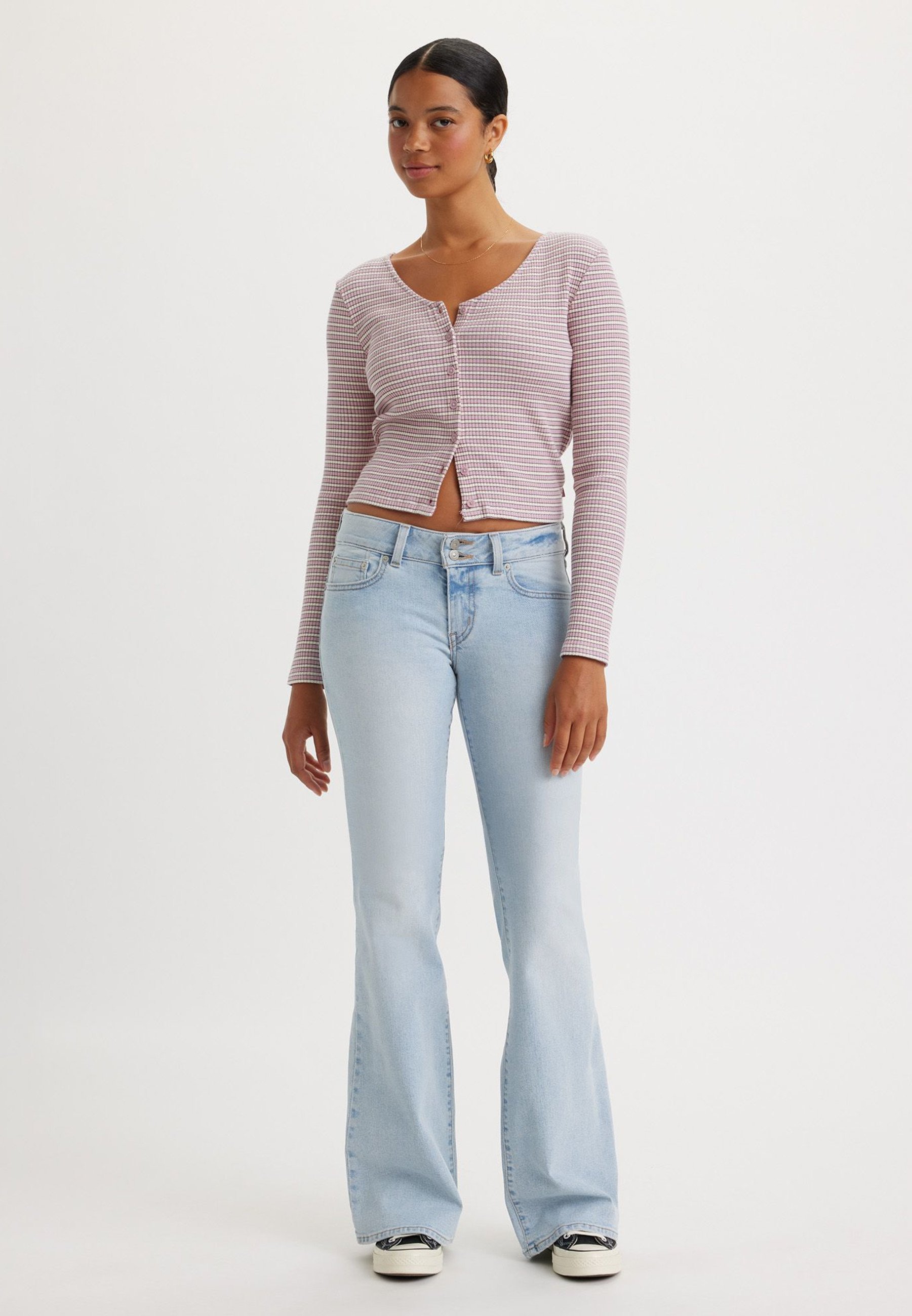 Levi's® SUPERLOW FLARE - Uitlopende jeans - oeps, ik heb het gedaan