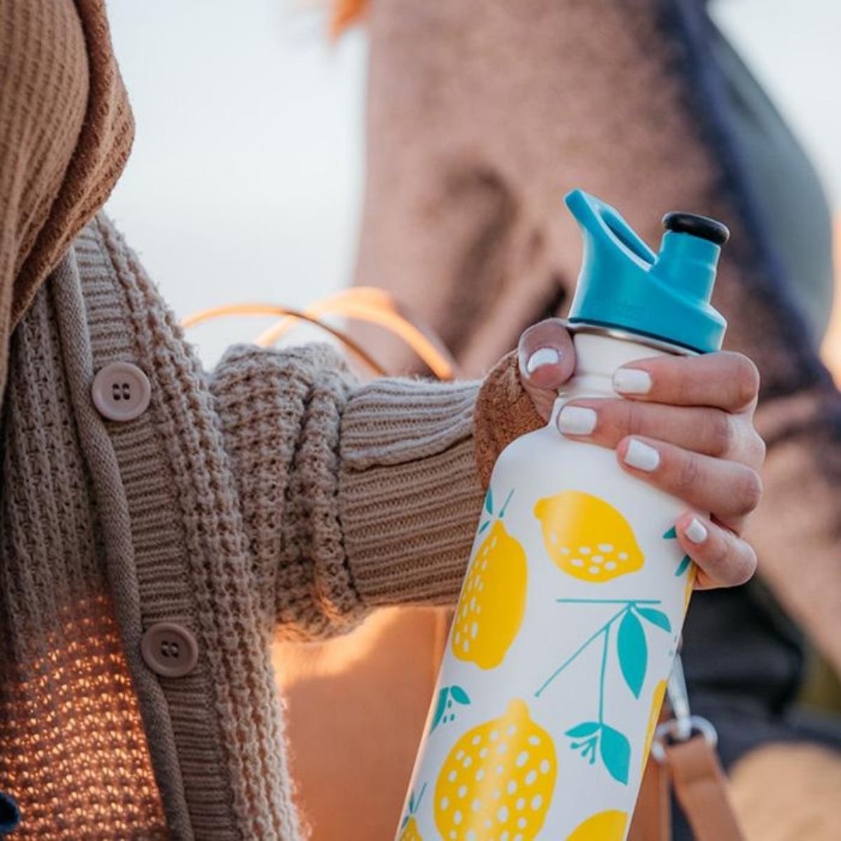 Klean Kanteen Classic 18oz Wasserflasche mit Sportverschluss