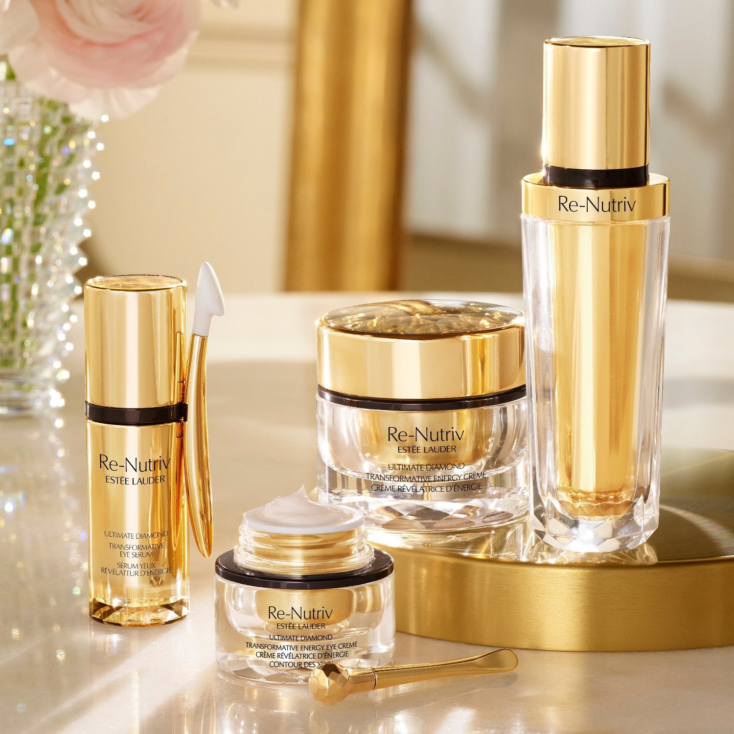 Estée Lauder senėjimą stabdantis serumas „Re-Nutriv Ultimate Diamond Transformative Brilliance“ – 30 ml
