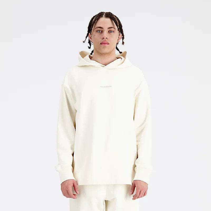 Herren-Sport-Sweatshirt aus linearem Fleece - GREIGE