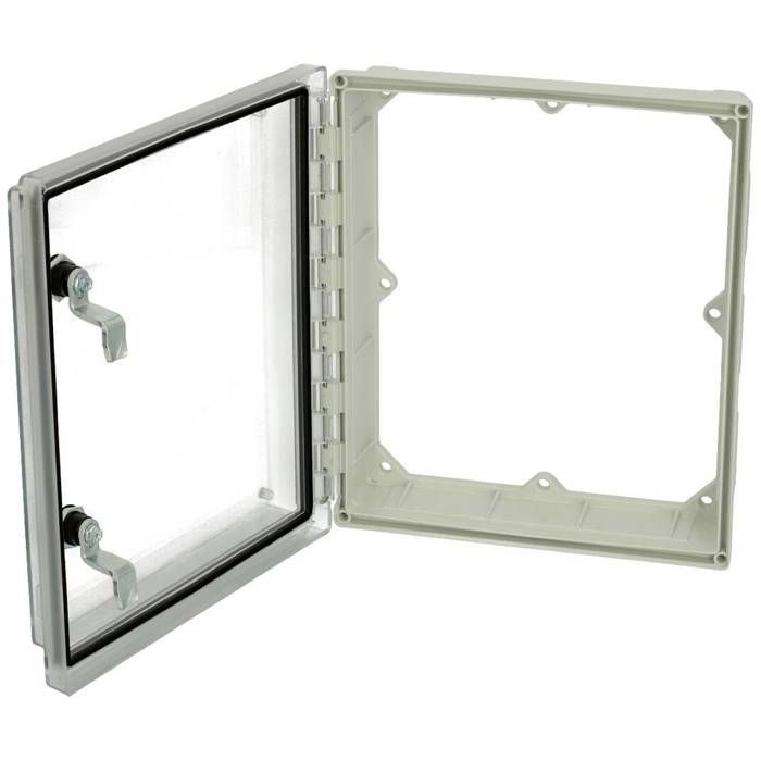 Schutzfenster – FIBOX – PW 292409 T 4901884 – UV-beständig – Grau – 88 x 244 mm