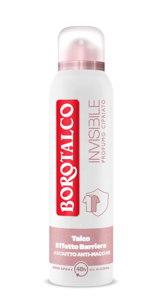 BOROTALCO Borotalco Desodorante en Spray Invisible Rosa 150 ml desodorante 48h