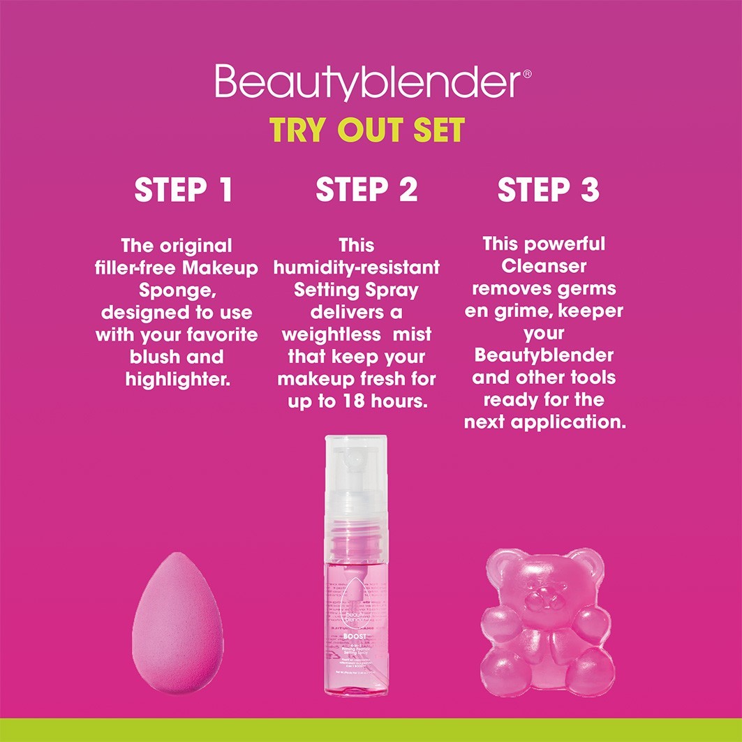 Set prova Beautyblender per la cura del viso – 1 pezzo