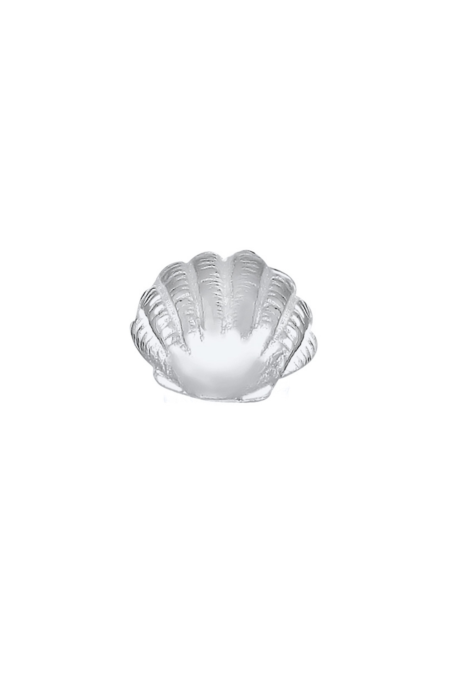 Elli Femmes clous d'oreilles coquillage plage pièce unique en argent sterling 925