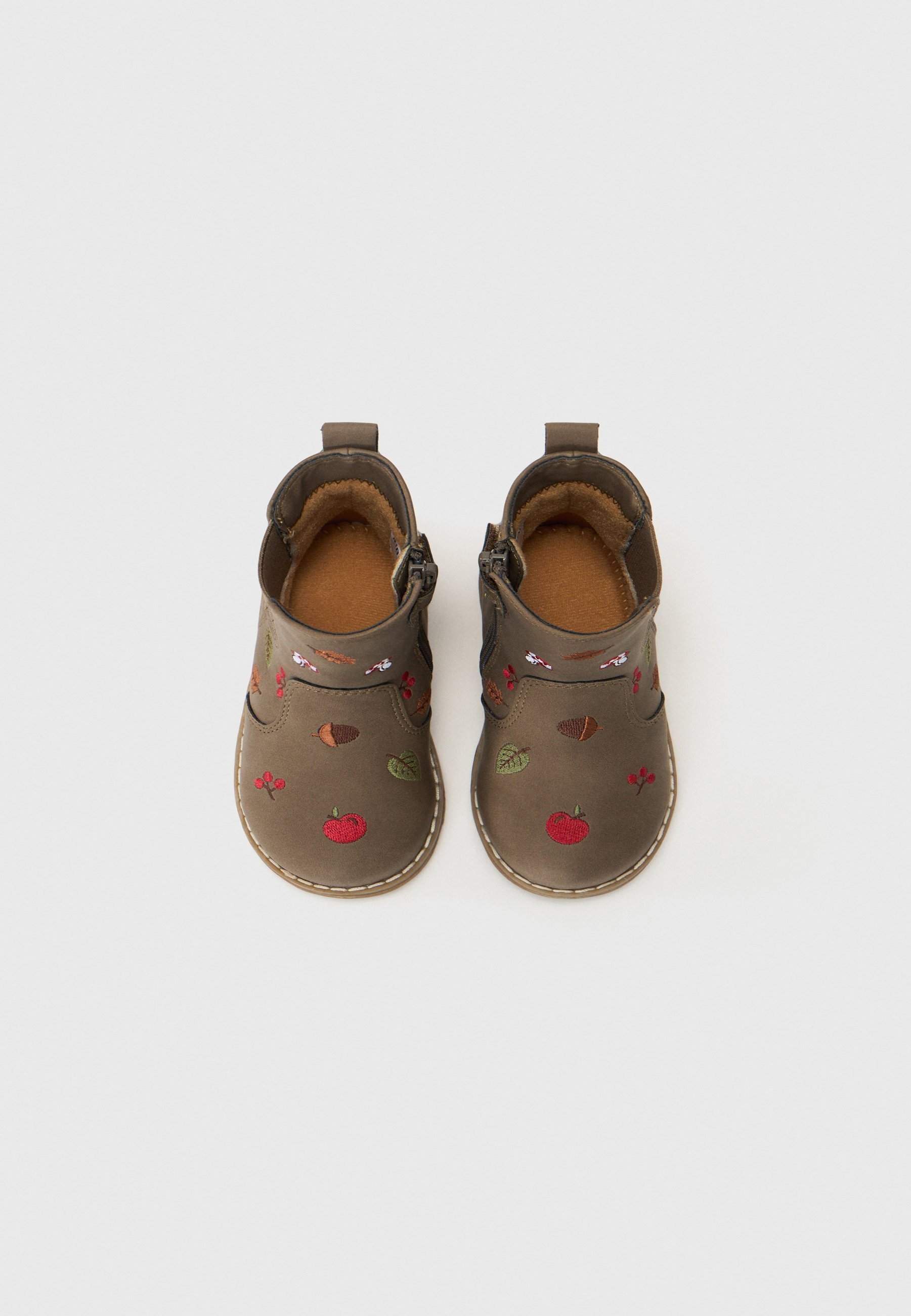 Friboo Classic enkellaarsjes - taupe