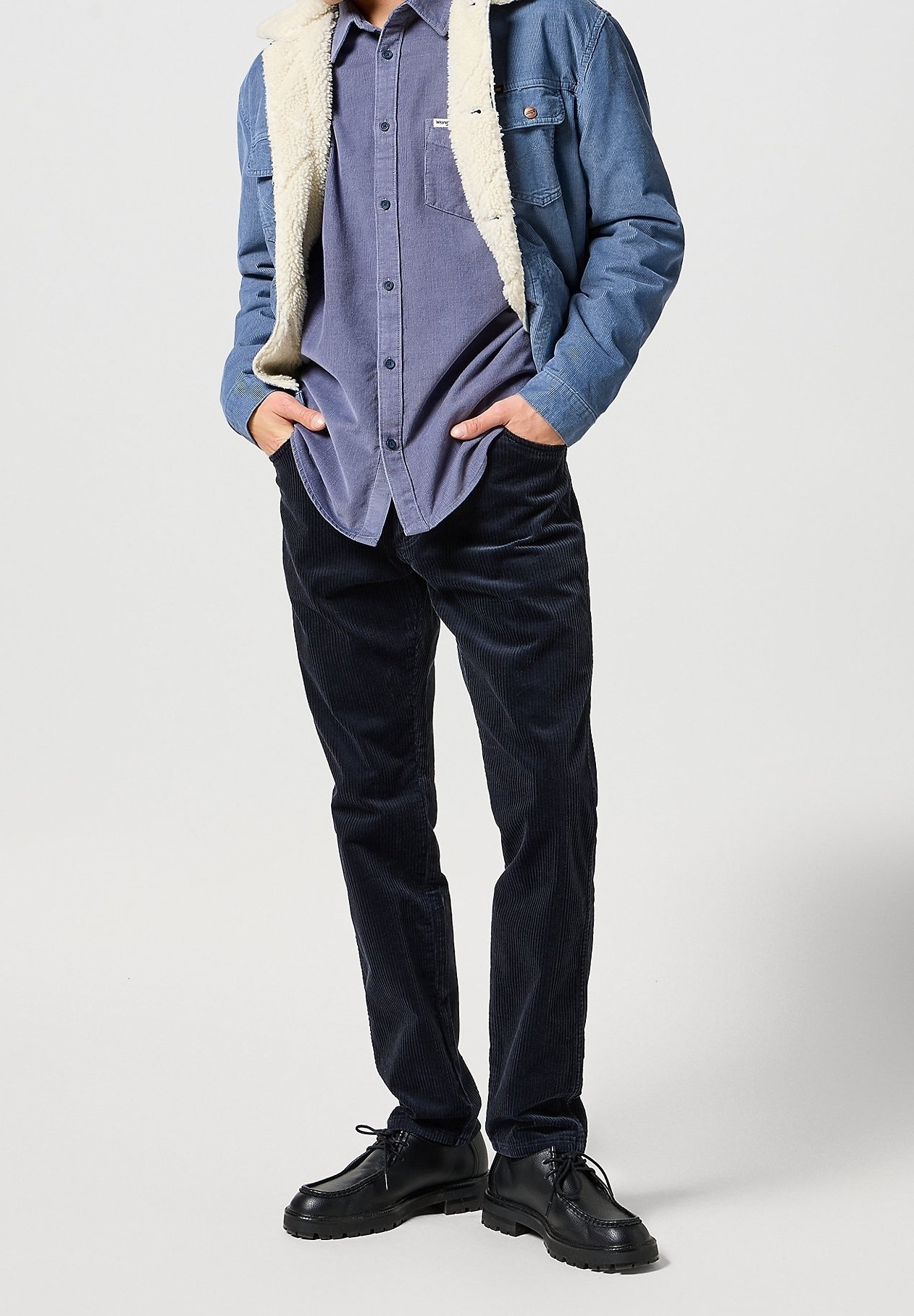 Wrangler shirt - donkergrijs