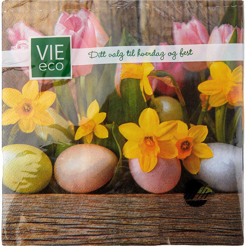 Vie Home Servetten, 20 stuks, 33x33 cm, Pasen