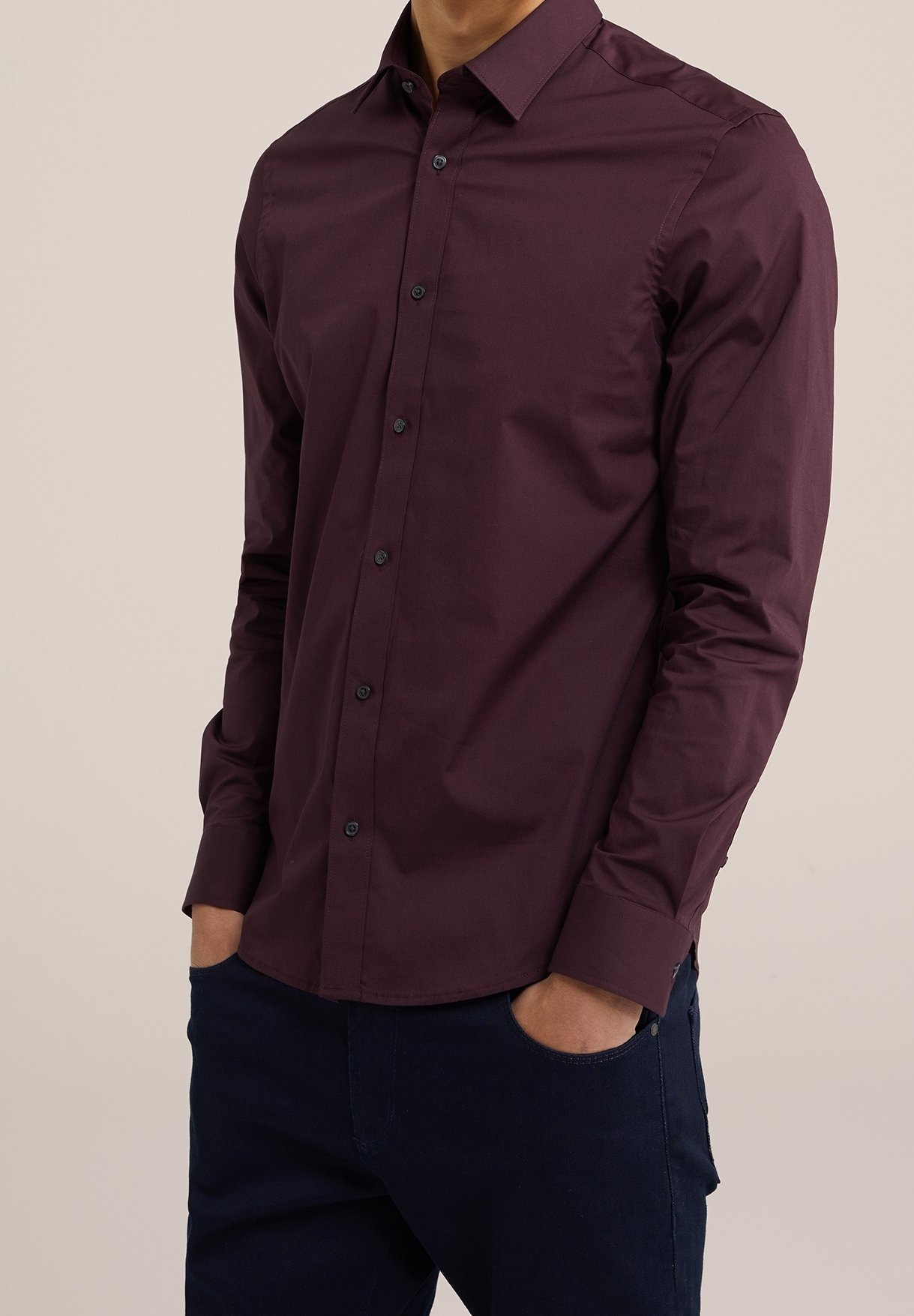 WE Fashion Formeel overhemd - rood