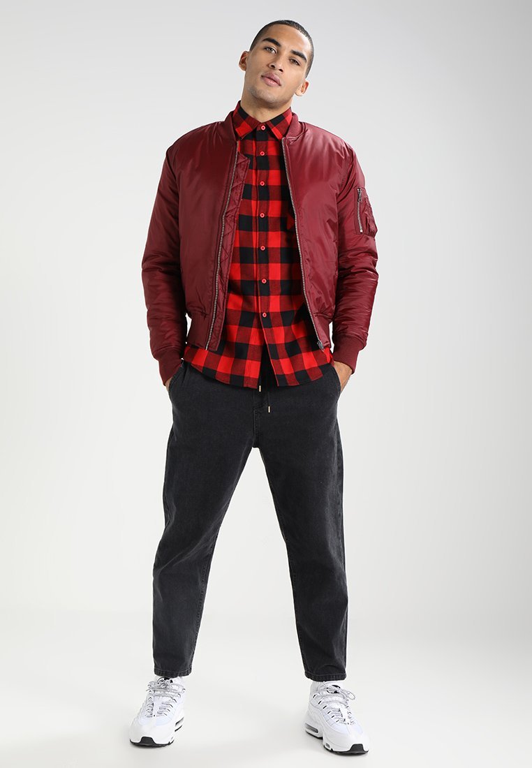 Giacca bomber Urban Classics BASIC JACKET - bordeaux