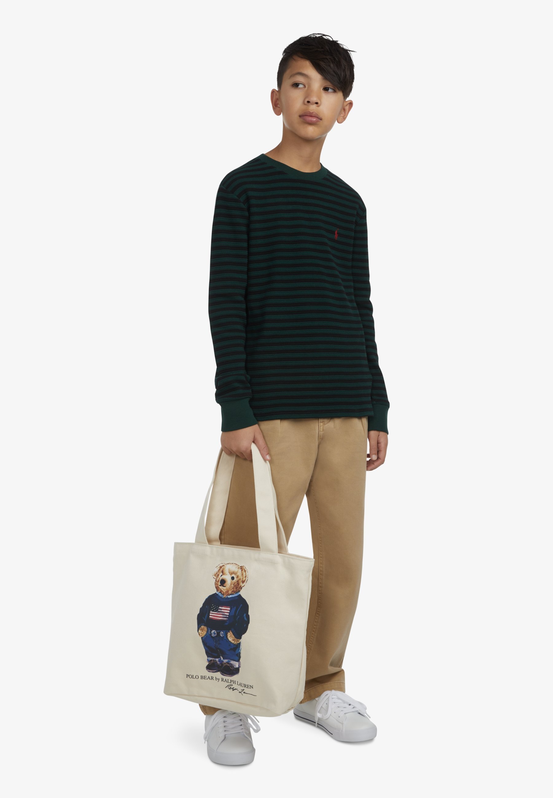 Polo Ralph Lauren Bären-Tragetasche Unisex - Handtasche - Natur