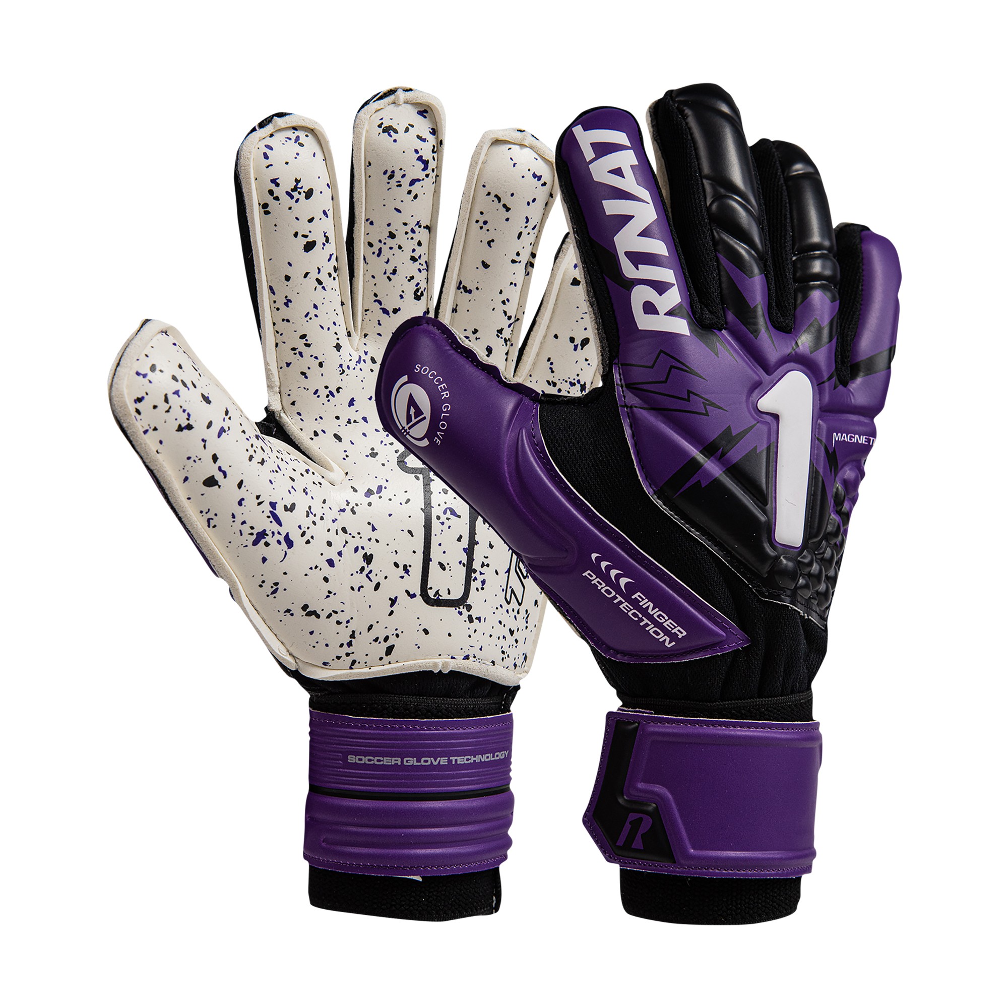 Rinat Magnetik Spine Turf jaunesniojo vartininko pirštinė