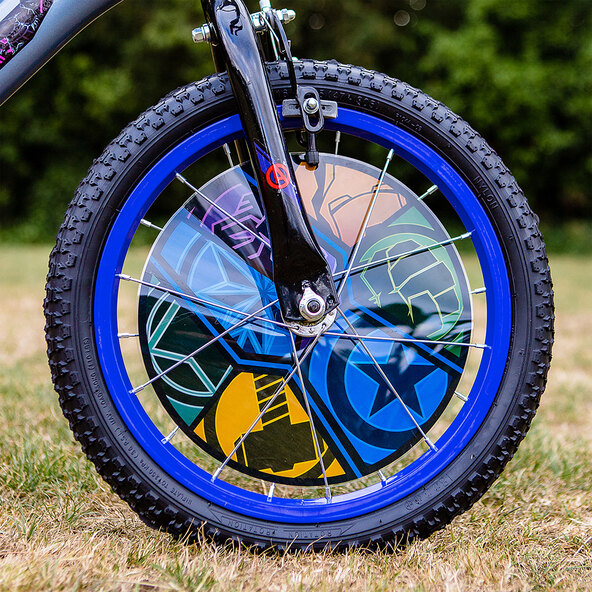Kinder-Fahrrad Avengers 16 Zoll, grau