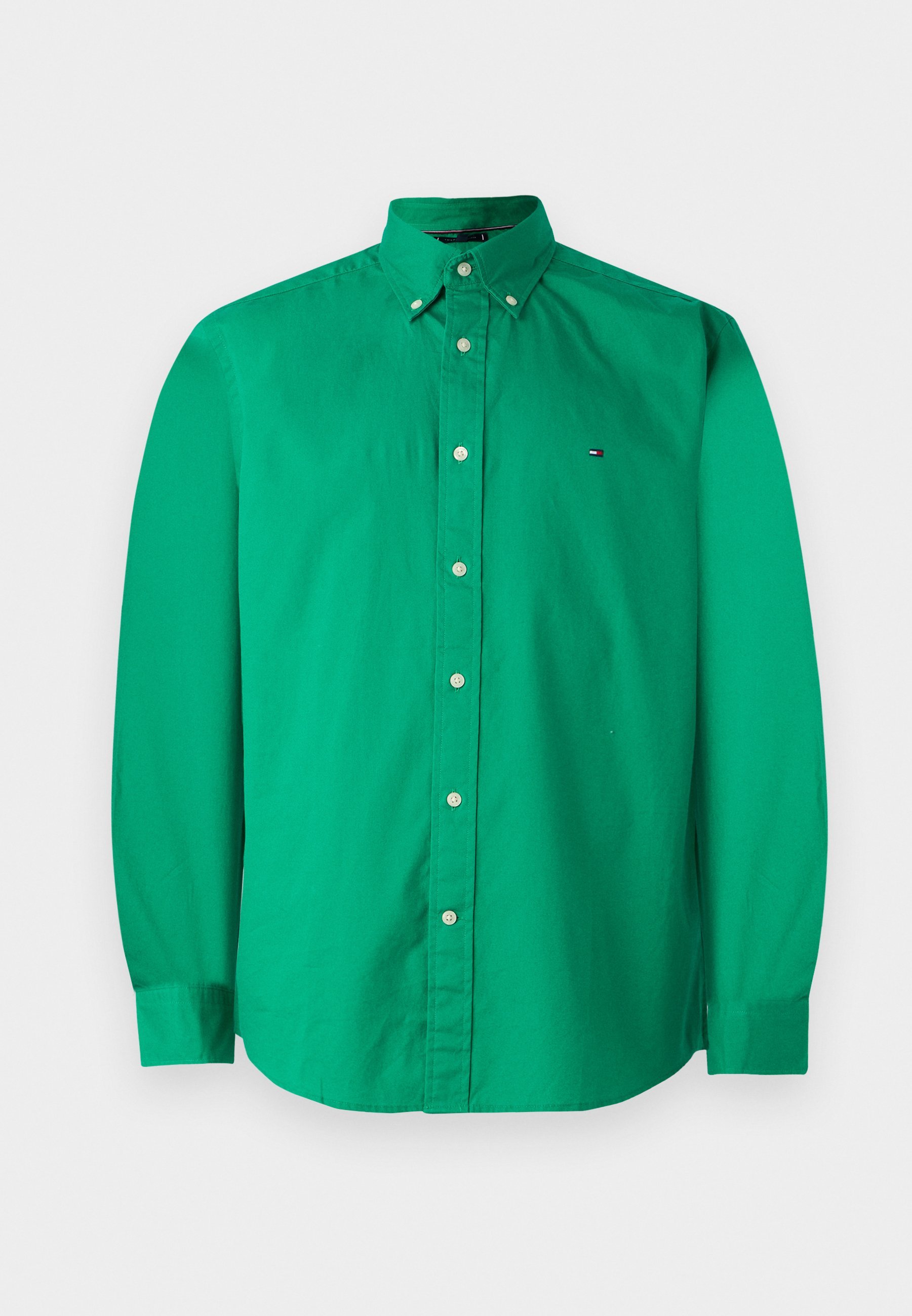 Tommy Hilfiger FLEX POPLIN SOLID - Camicia - verde olimpico