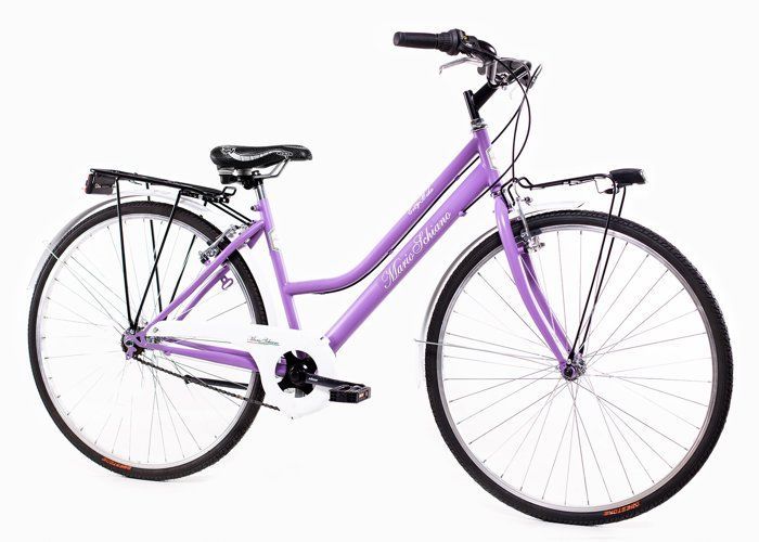MARIO SCHIANO vélo de ville 28 dames , 1 vitesse , Wisteria