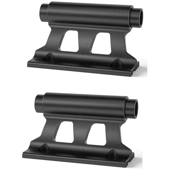 Support de fixation de fourche de vélo - PZCC - Axe traversant à dégagement rapide - Aluminium - 11x6.2x4 cm - 0.55 kg