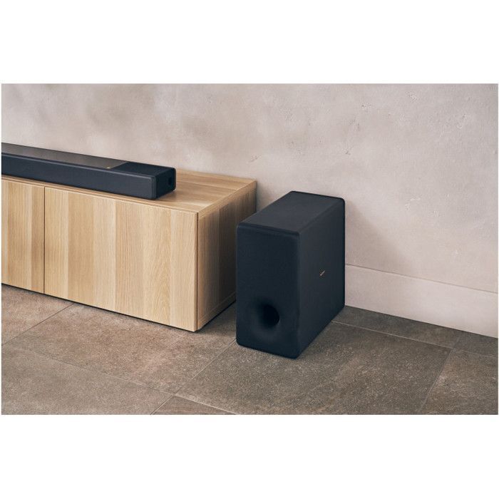 Sony SA SW3 Kompakt-Subwoofer, Schwarz