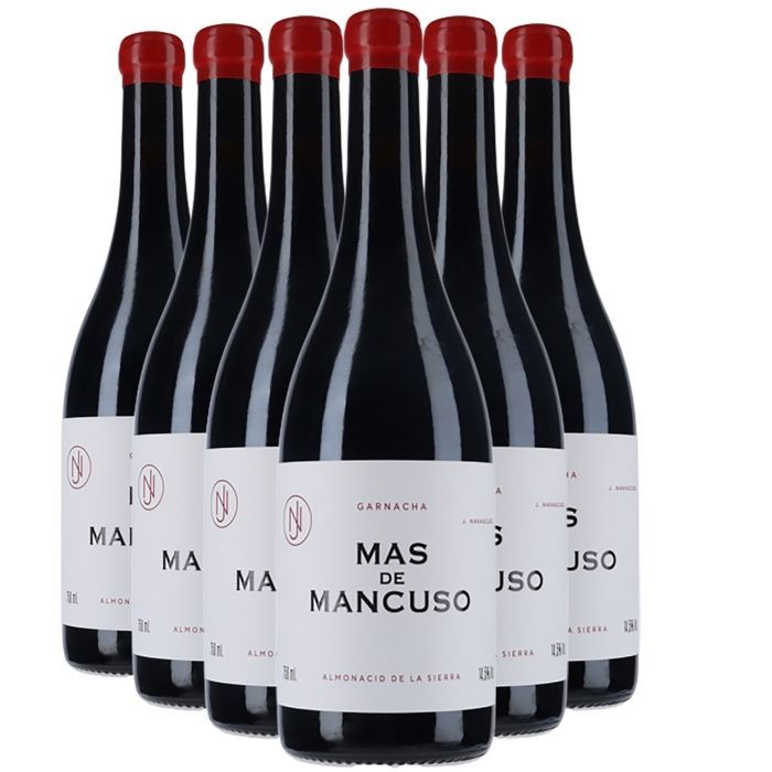 Mas de Mancuso Garnacha 2018 - Spaanse wijn - Rode wijn uit Spanje (6x75cl)