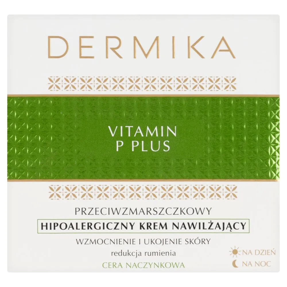 Dermika Vitamin P Plus Przeciwzmarszczkowy krem nawilżający 50ml