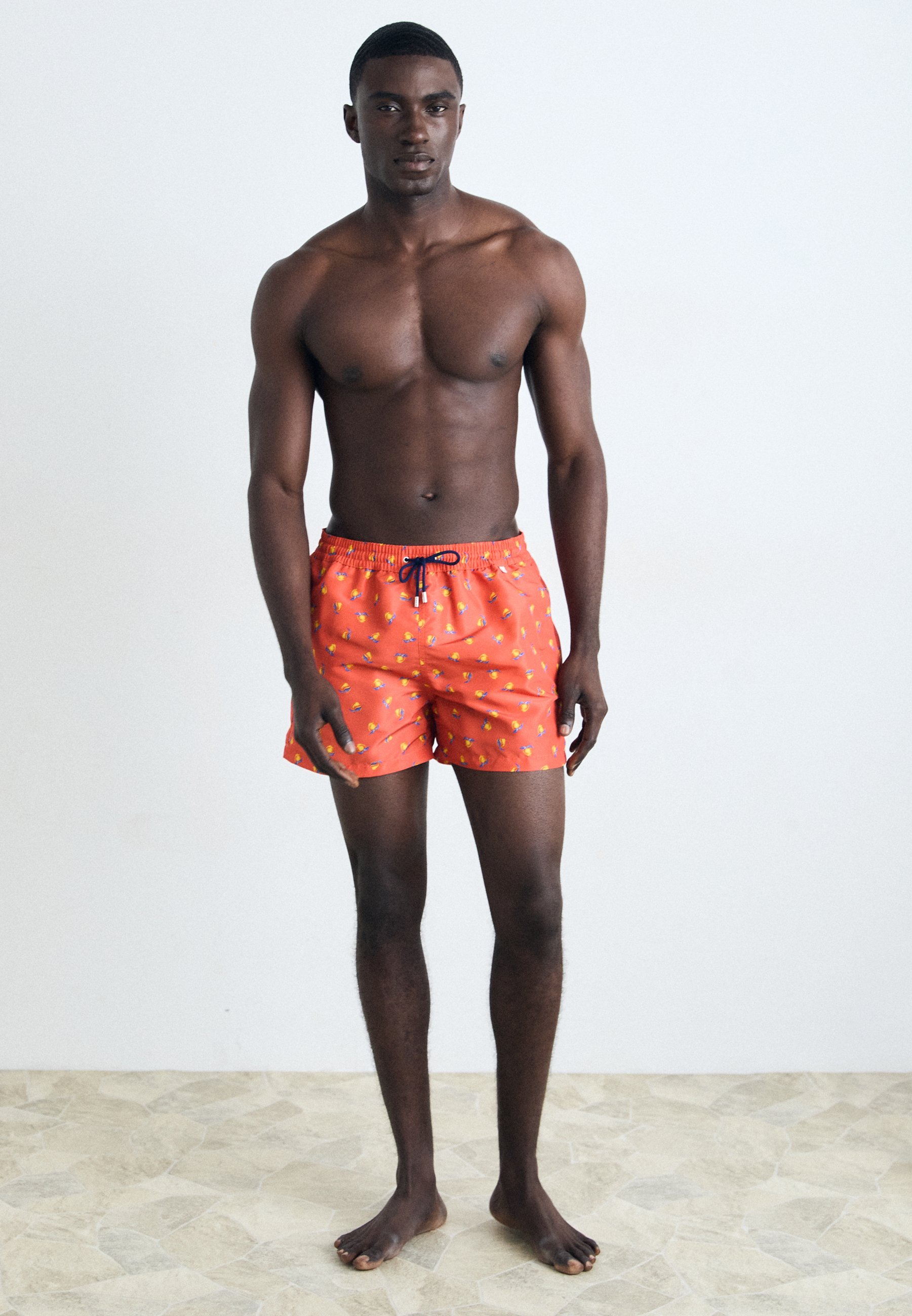 Short de bain Paul Smith pêche - orange