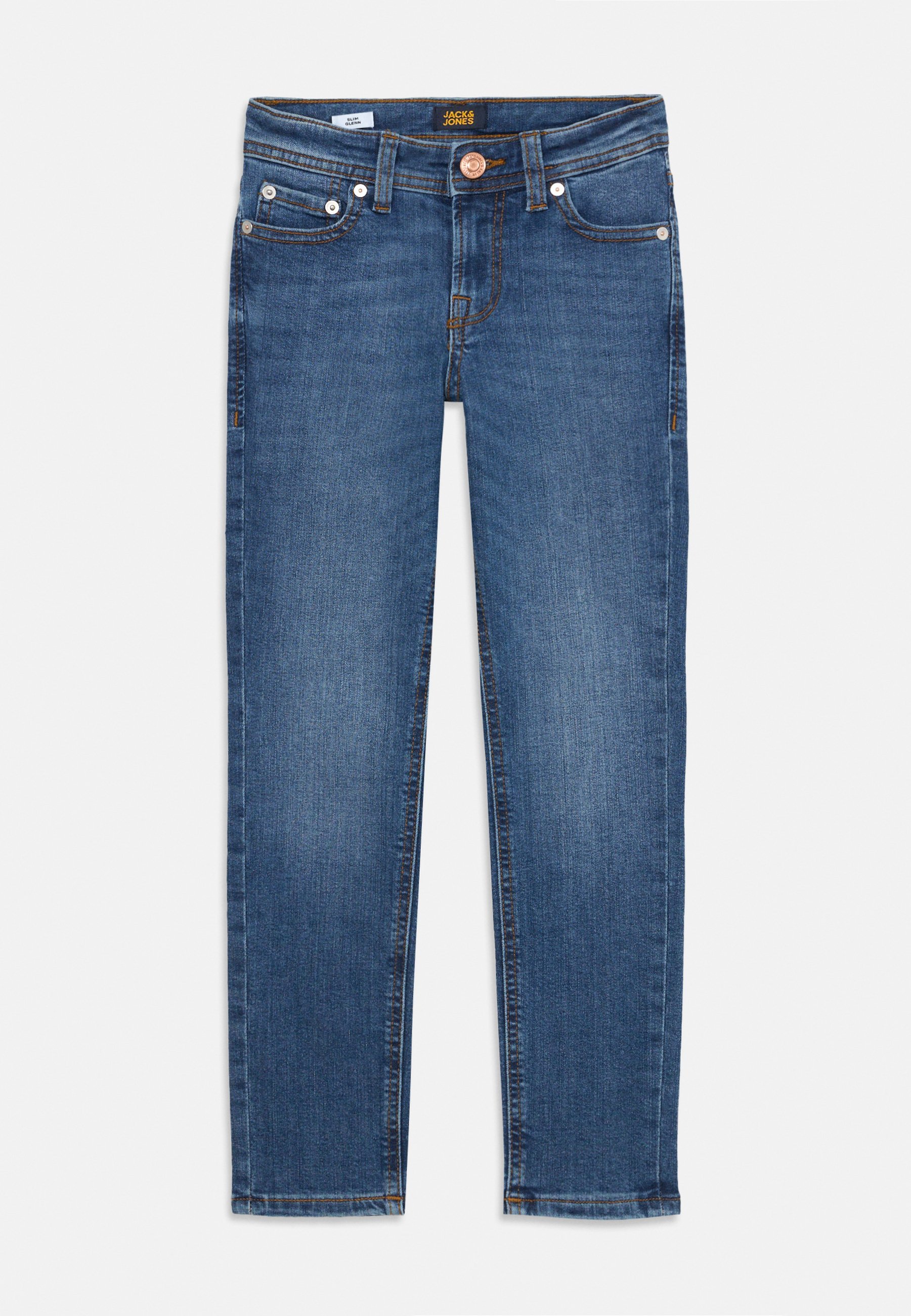 Jean slim Jack & Jones Junior JJIGLENN ORIGINAL - denim bleu