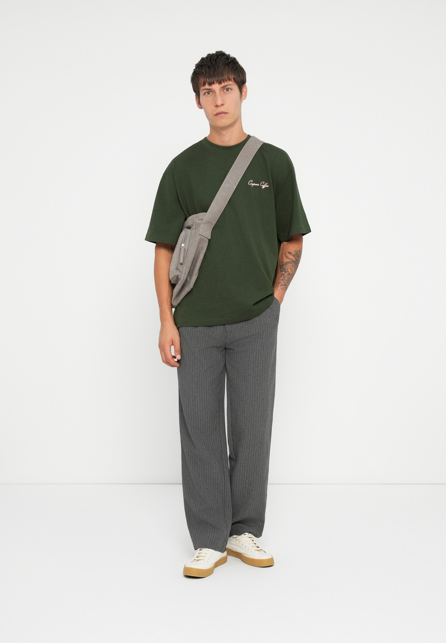Jack & Jones JPSTBILL JJDAYTONA WIDE - Broek - donkergrijs