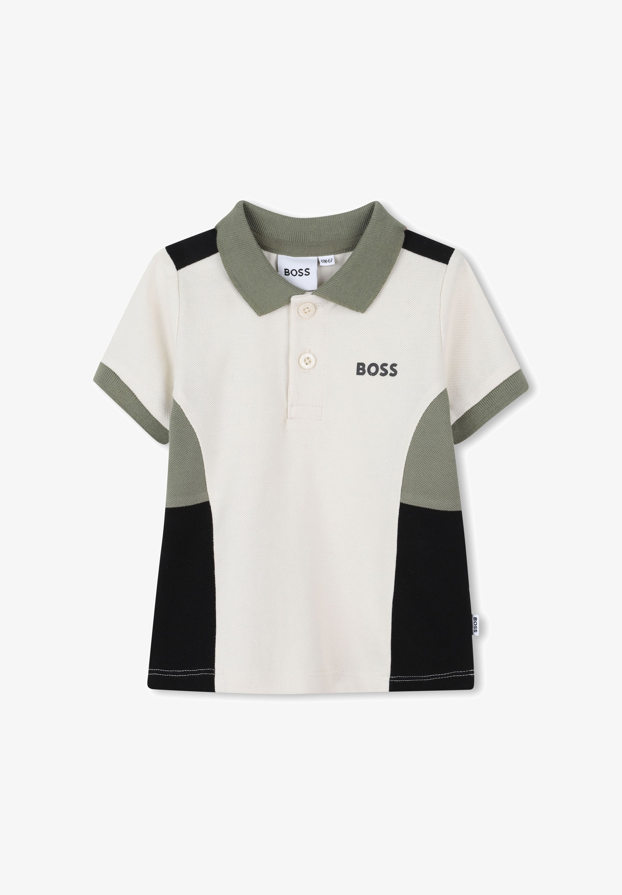 BOSS Kidswear Poloshirt - zand