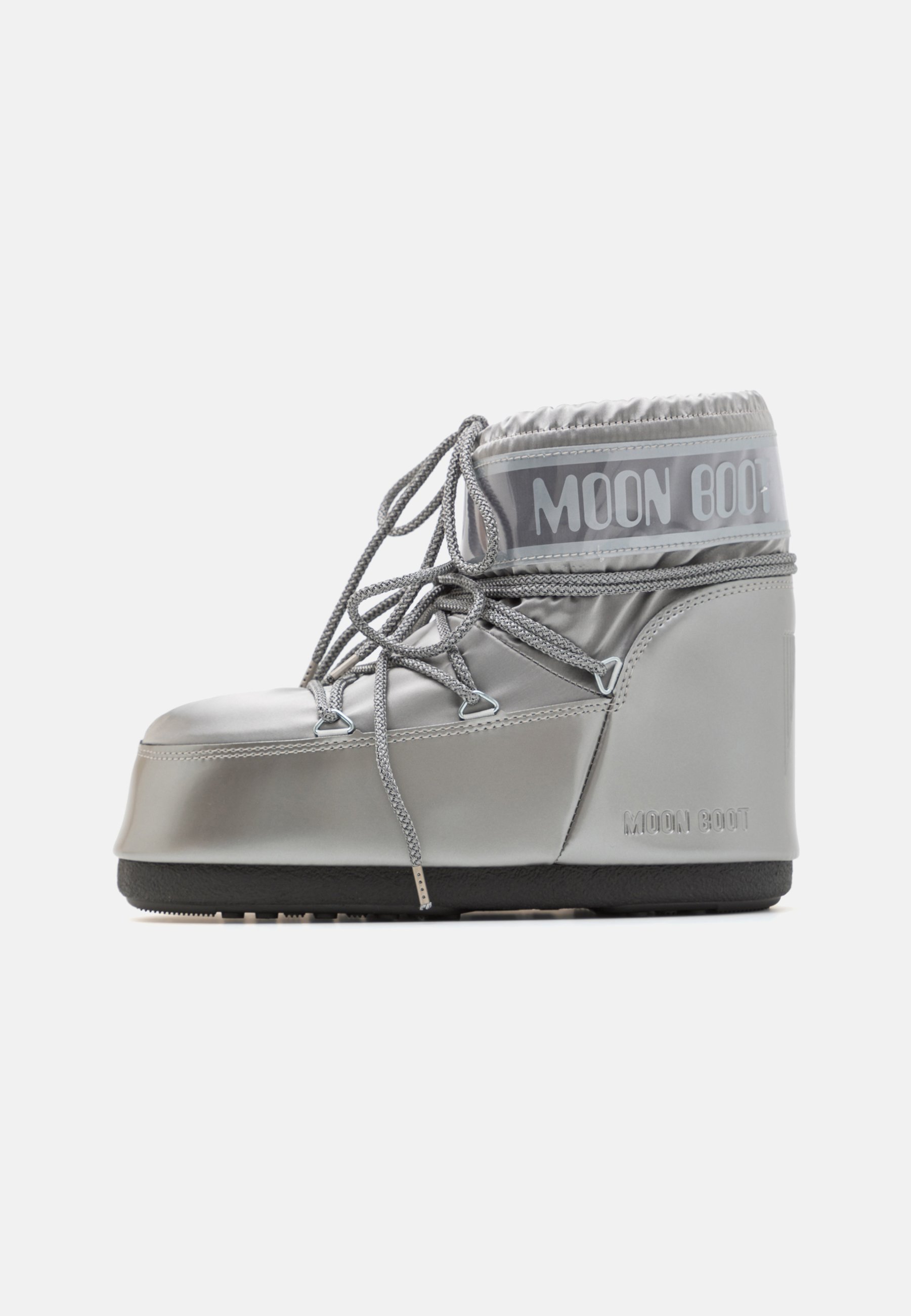 Stivaletti stringati Moon Boot ICON LOW GLANCE UNISEX - argento