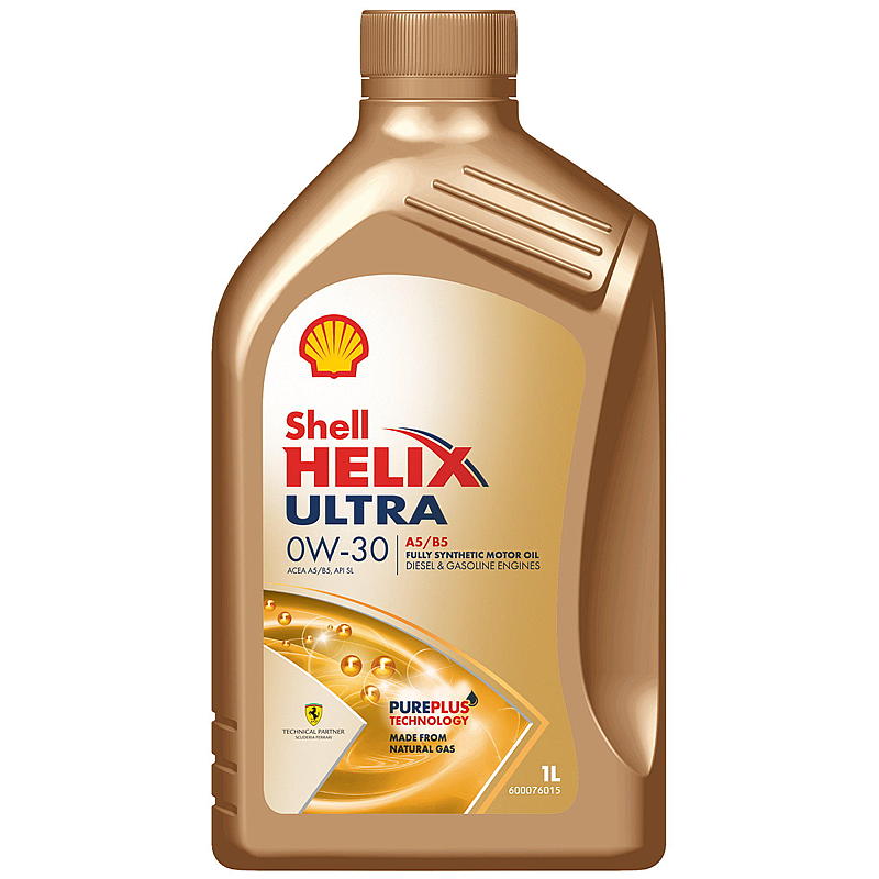 Shell Motorolja 1 l 0W-30 Shell Helix ultra A5/B5