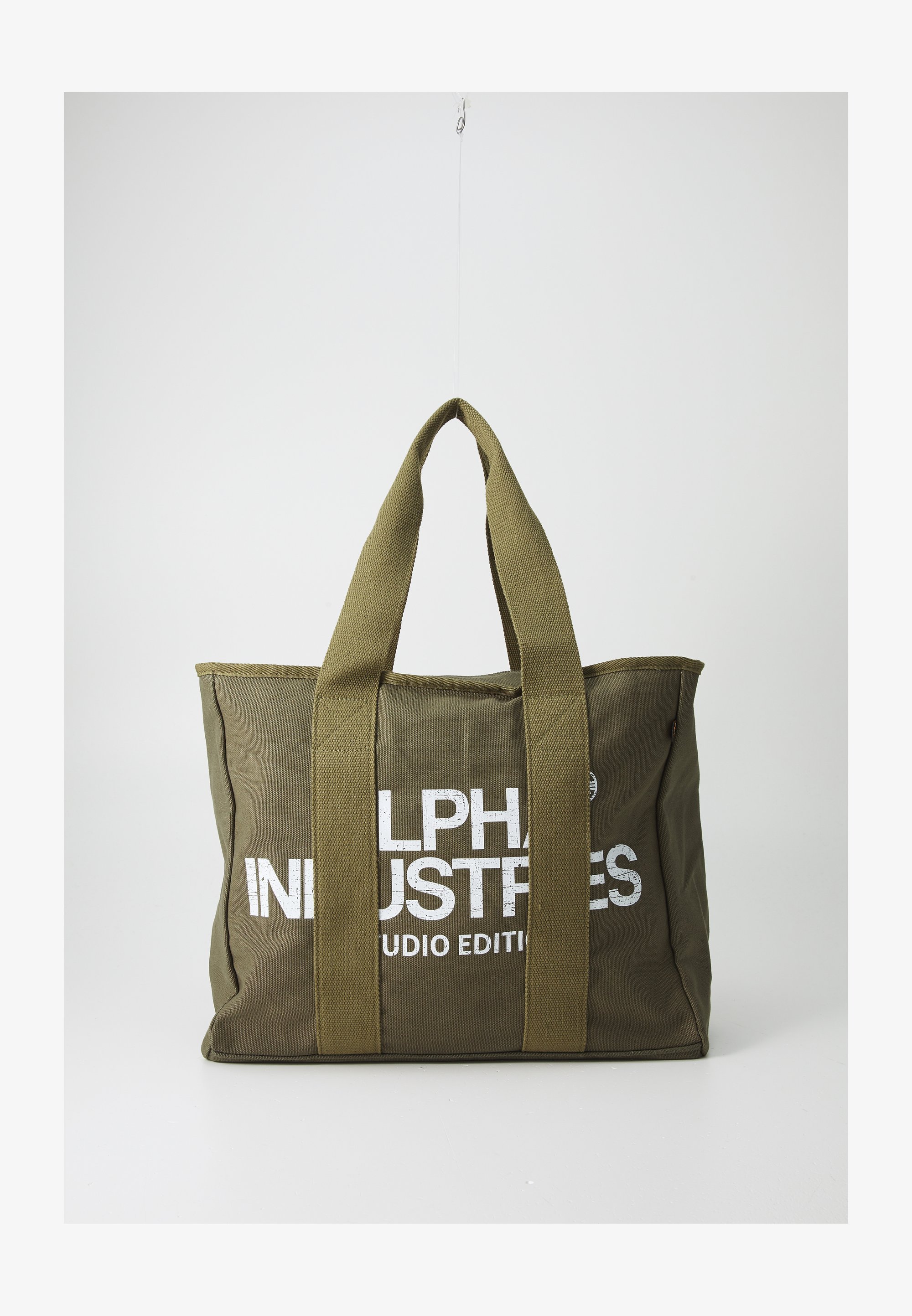 Alpha Industries STUDIO TOTE BAG LARGE UNISEX - Borsa tote - verde oliva scuro