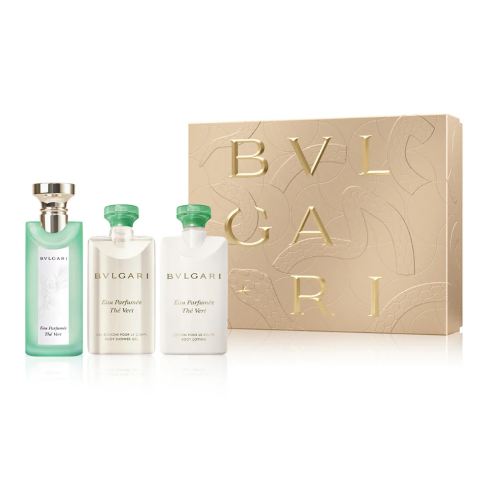 Eau Parfumée Cofanetto Eau Parfumée Thé Vert - Xmas Kit - Cofanetto Profumo Donna, Eau de Toilette