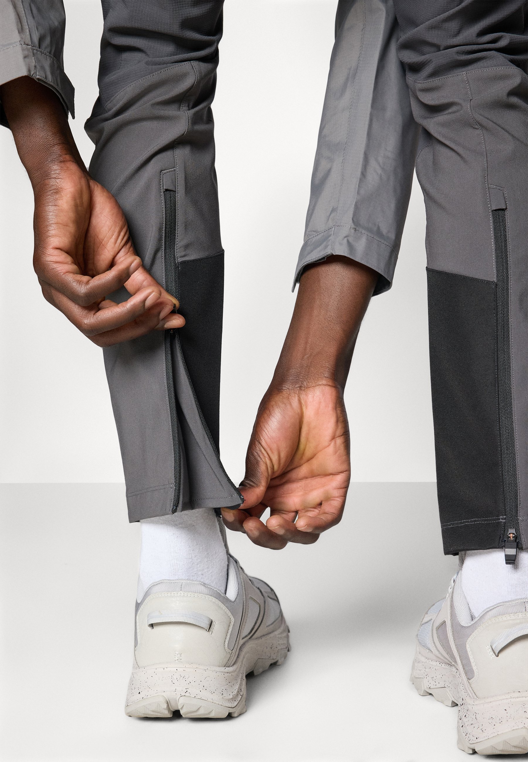 The North Face DAWN TURN PANT - Outdoorbroek - antracietgrijs/asfaltgrijs/zwart