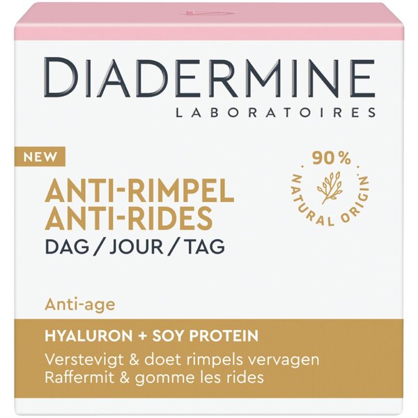 Creme de dia antirrugas Diadermine<br>50ml - Todos os tipos de pele