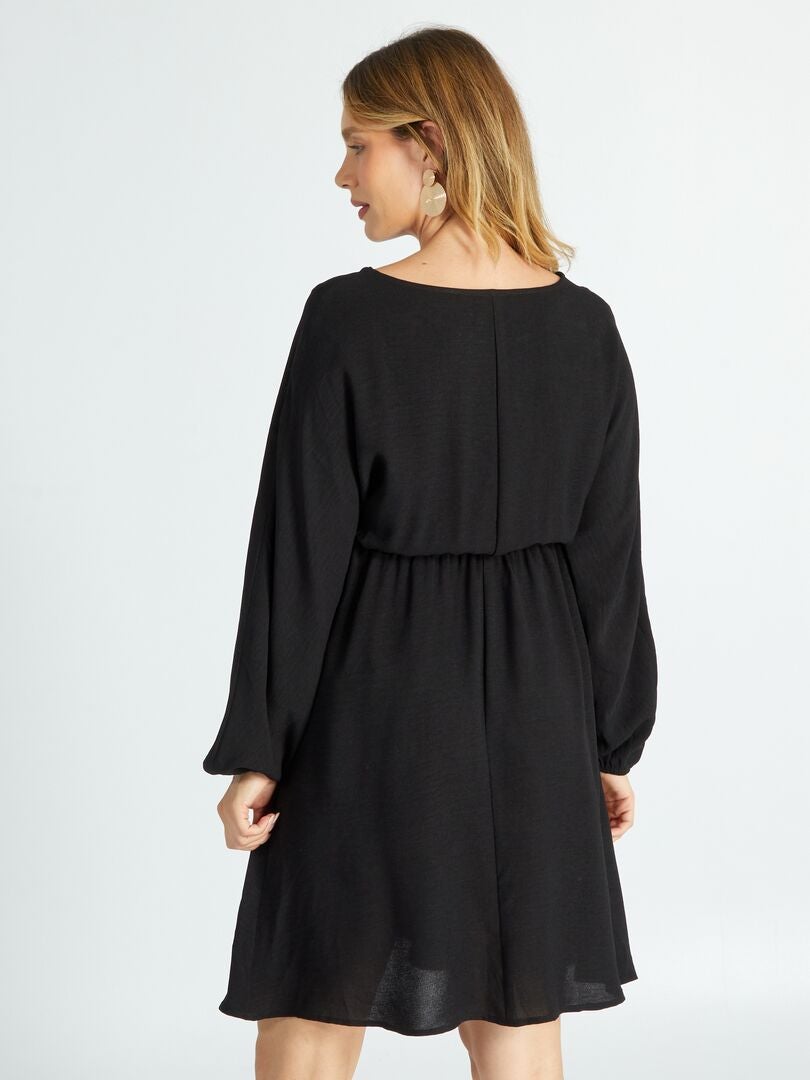 Vestido de maternidade - preto