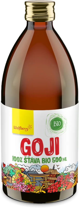 Suco de frutas Wolfberry Goji BIO Suco 100% orgânico