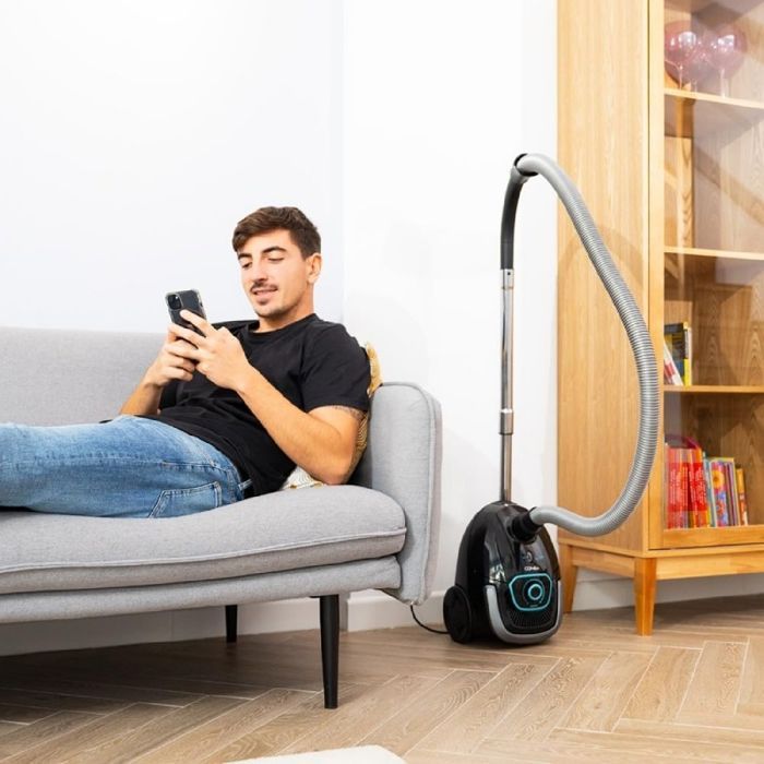 Cecotec Aspirateur Traîneau avec Sac de 2,5 L Conga Powerbag 2500 Plus. 850 W, Filtration Haute Efficacité