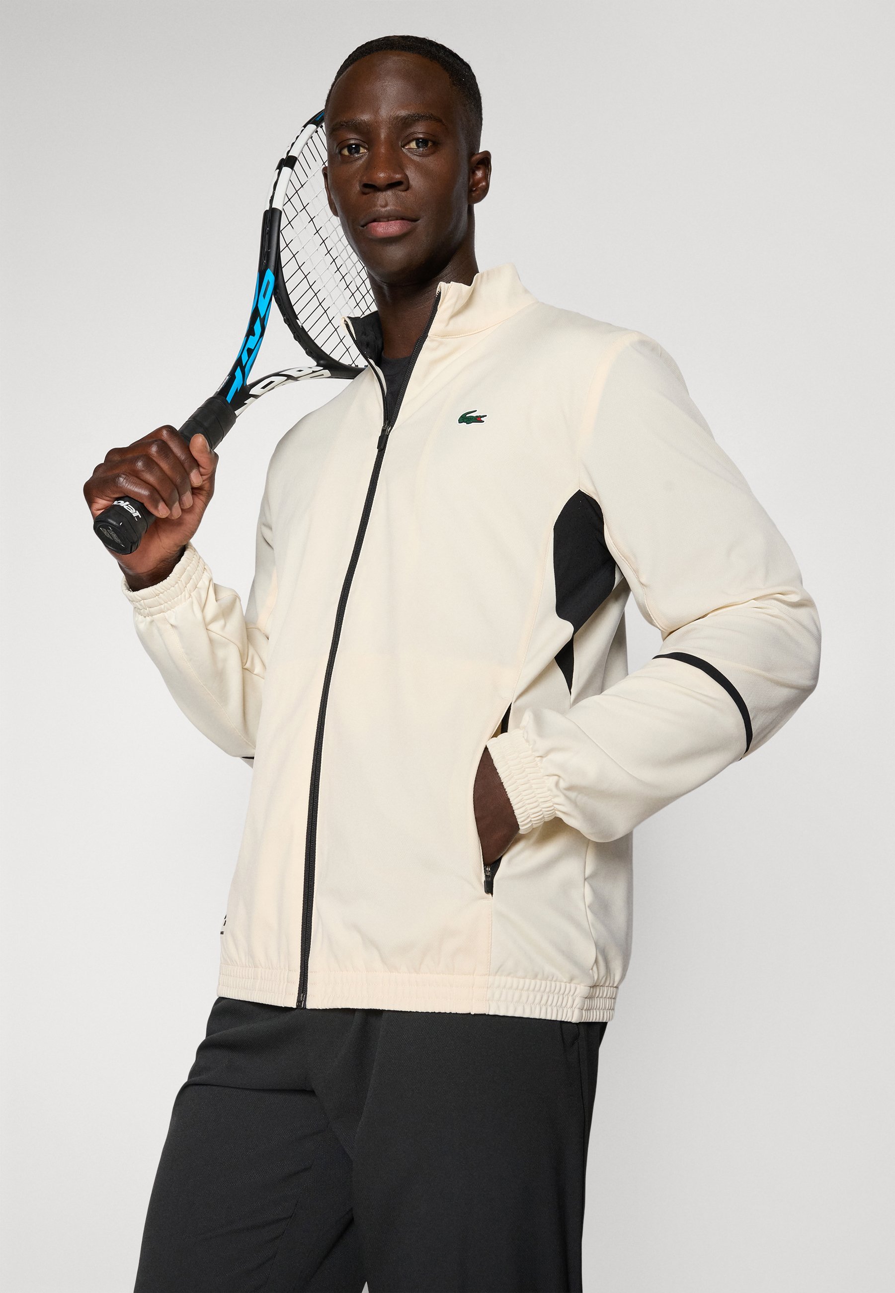 Lacoste Sport TENNIS TRACKSUIT SET - Trainingspak - lapland/zwart