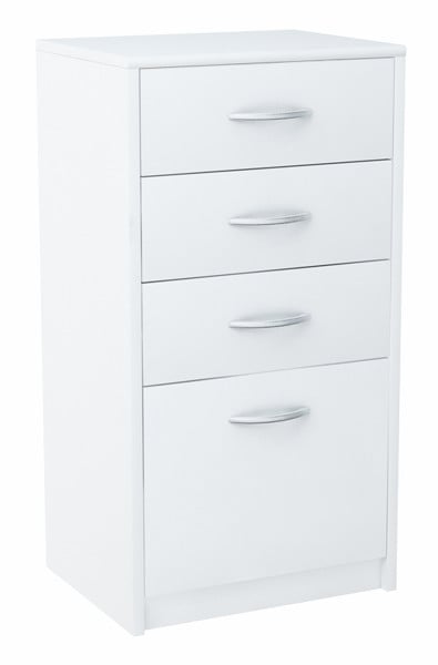 Komoda szafka 45cm 4S BIAŁA 4 szuflady regał