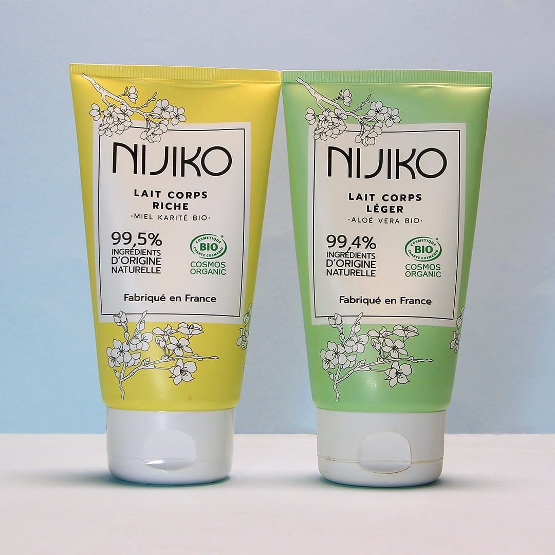 NIJIKO Lait Hydratant Bio à l'Aloe Vera