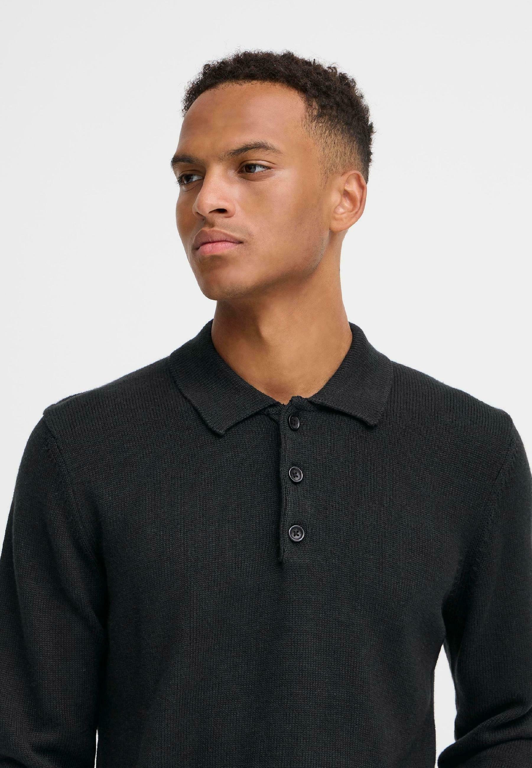 Blend BHDENO POLO - Maglione - nero