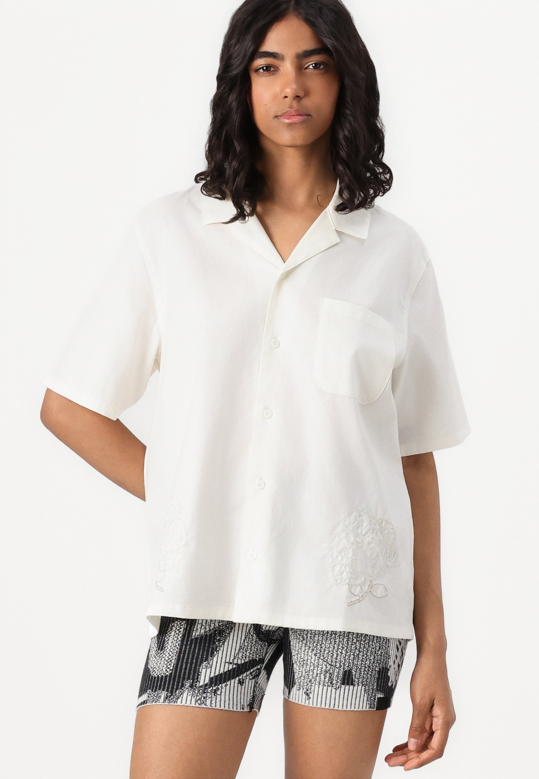 Jordan WOVEN - Bluse mit Knopfleiste - Segel