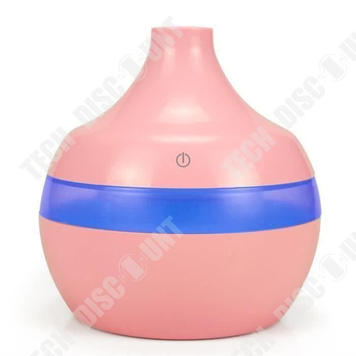 Diffuseur d'huiles essentielles - TD® - USB - Violet - Aromathérapie - Humidificateur d'air