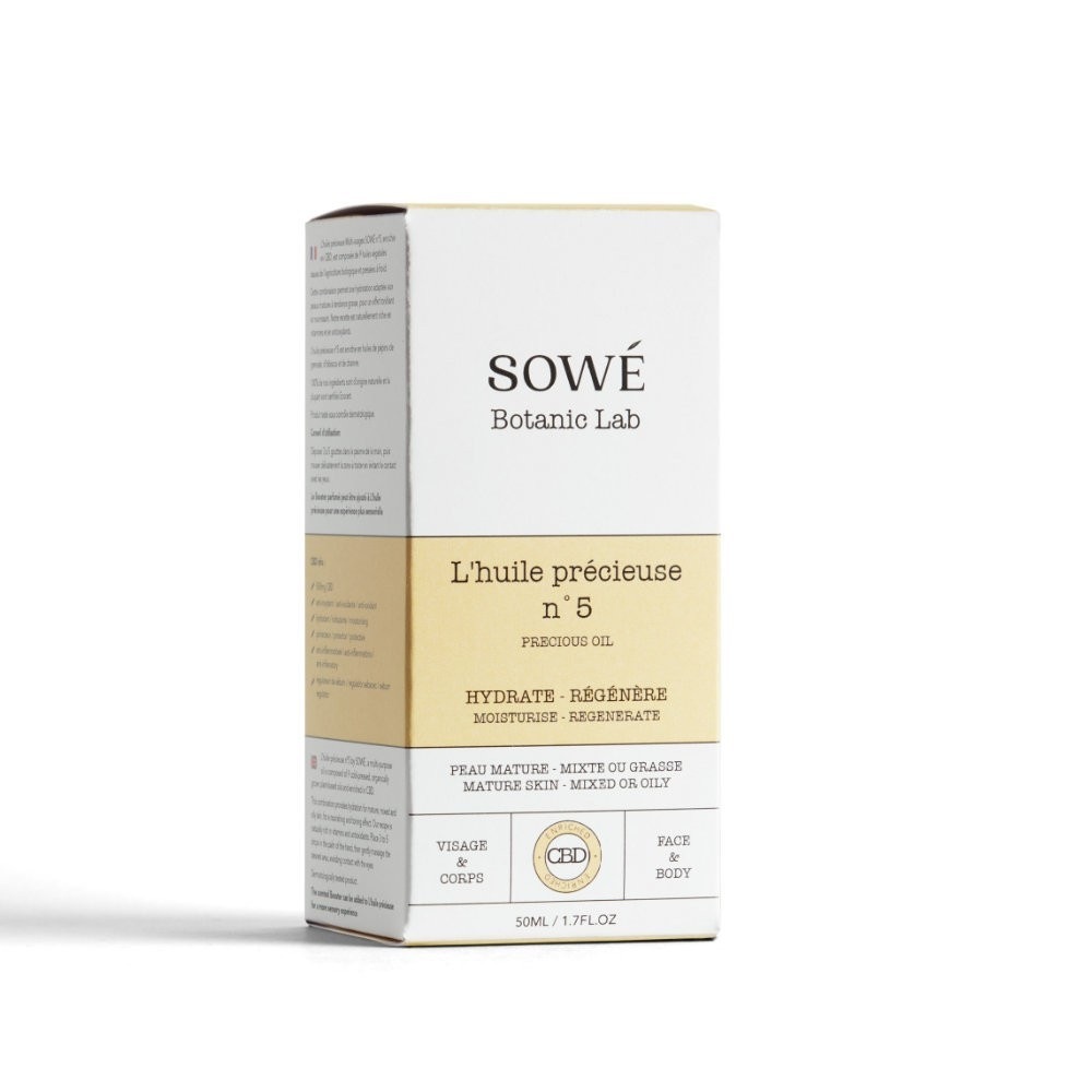 Sowé botanic lab L'huile précieuse n°5 - CBD - Booster Renew