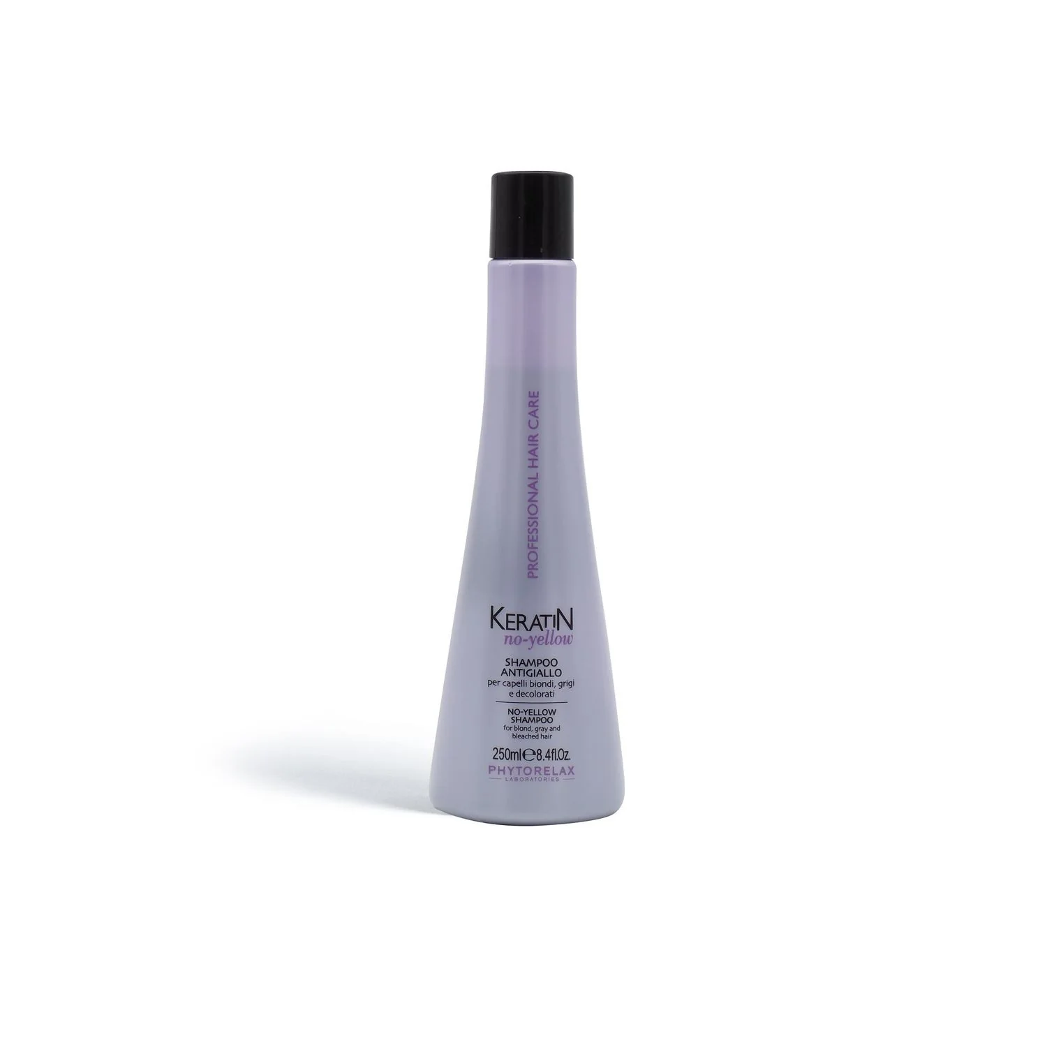 Keratin No-Yellow Shampoo Antigiallo - Shampoo Protezione Colore