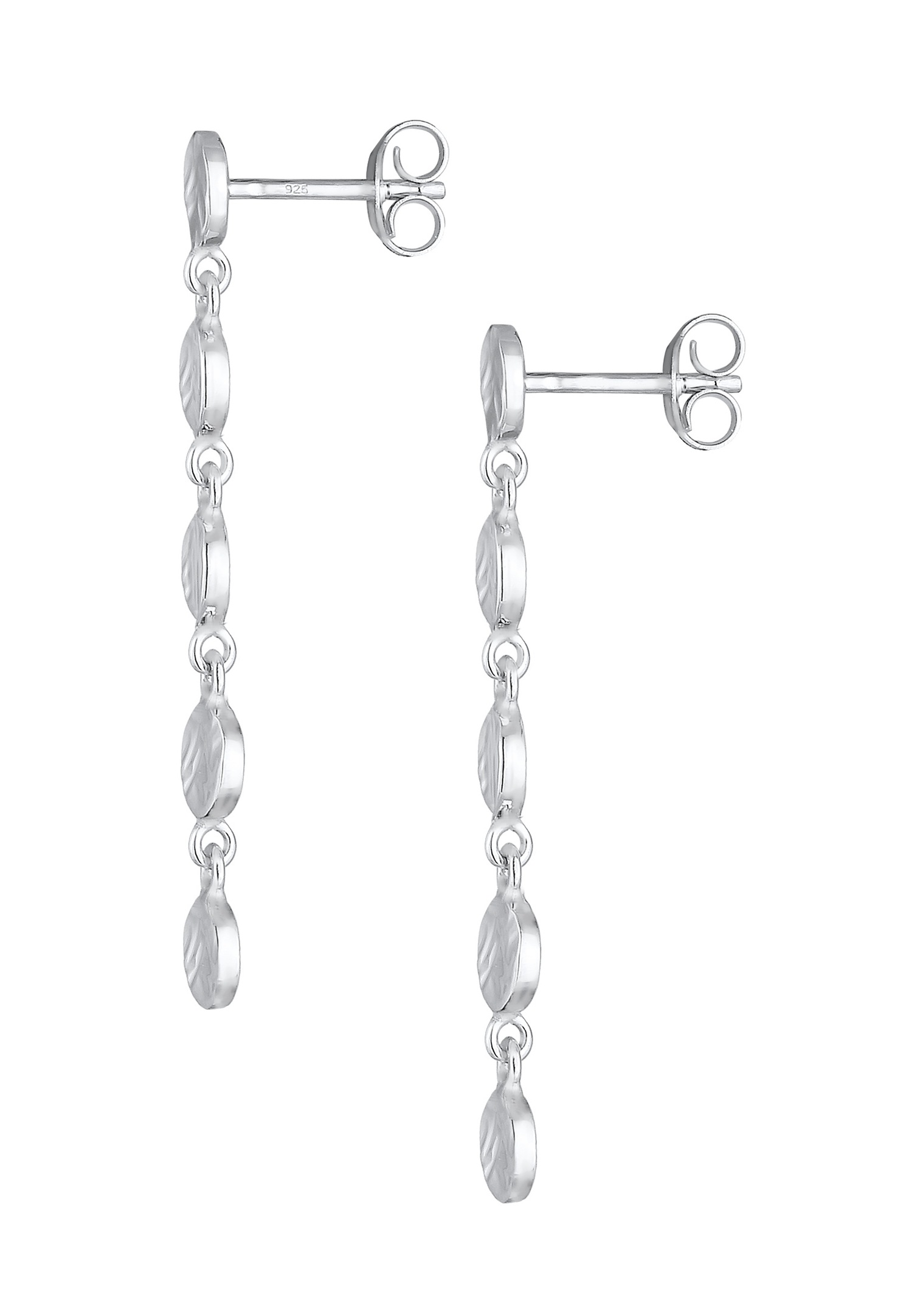 Elli Plaquettaires Antique Boucles d'oreilles Femme - (925/1000) Argent