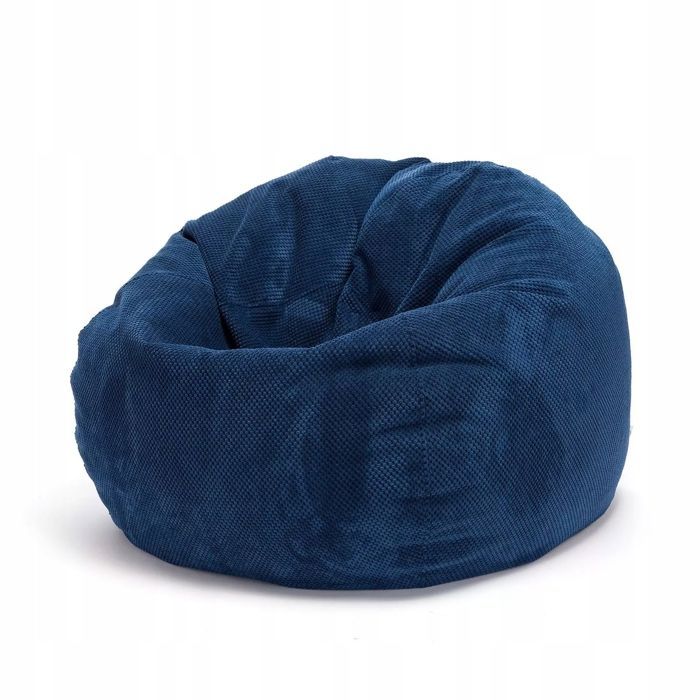 Pouf Poire Ecopuf - Fauteuil, Canapé, Coussin de Sol, Pouf d'intérieur/extérieur - Blue