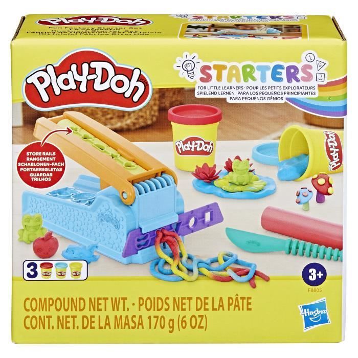 Play-Doh Startset Serpentinen, Modellera med 3 burkar och 10 roliga former, Klassisk, Kreativ Aktivitet för åldrarna 3+