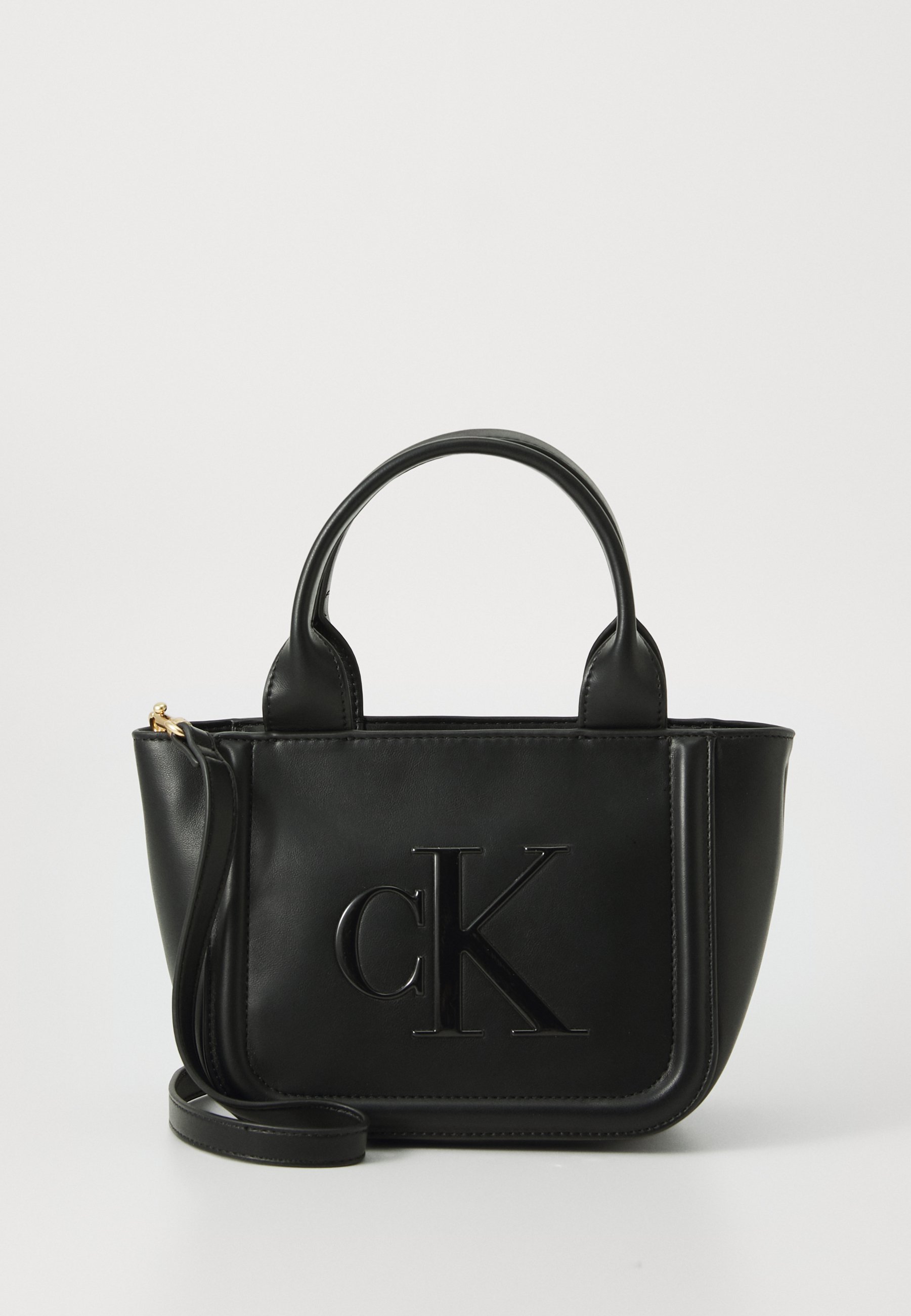 Calvin Klein BOLD MONOGRAM - Handtas - zwart