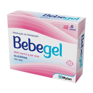 Bebegel rektálny gél na zápchu 6 kanýl 6 kanýl